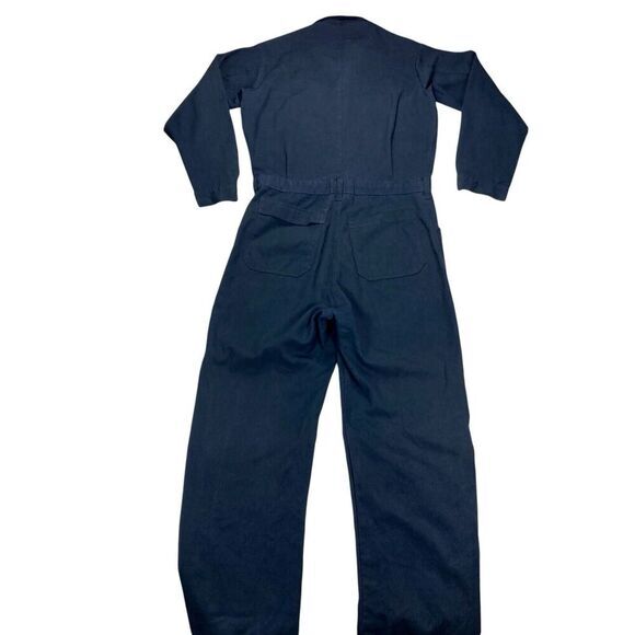 U.S. Navy Excel Manufacturing Utility Coveralls Mens 42 XL Blue Flame Resistant - Picture 6 of 16